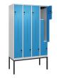 C+P Z-Spind Classic PLUS, Gestell, 8 Abteile, 2120x1200x500mm, 7035/5012 Produktbild