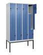 C+P Z-Spind Classic PLUS, Gestell, 8 Abteile, 2120x1200x500mm, 7035/5023 Produktbild
