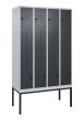 C+P Z-Spind Classic PLUS, Gestell, 8 Abteile, 2120x1200x500mm, 7035/7016 Produktbild img2 S