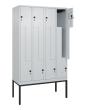 C+P Z-Spind Classic PLUS, Gestell, 8 Abteile, 2120x1200x500mm, 7035/7035 Produktbild