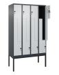 C+P Z-Spind Classic PLUS, Gestell, 8 Abteile, 2120x1200x500mm, 7016/7035 Produktbild