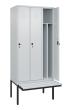 C+P Spind Classic PLUS, Bank, 3 Abteile, 2120x900x815mm, 7035/7035 Produktbild