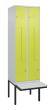 C+P Z-Spind Classic PLUS, Bank, 4 Abteile, 2120x600x815mm, 7035/0024 Produktbild img2 S