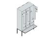 Classic PLUS mit 6 Abteilen und Bank Produktbild img5 S