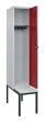 C+P Spind Classic PLUS, Bank, 1 Abteil, 2120x400x815mm, 7035/3003 Produktbild