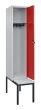 C+P Spind Classic PLUS, Bank, 1 Abteil, 2120x400x815mm, 7035/3020 Produktbild