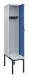 C+P Spind Classic PLUS, Bank, 1 Abteil, 2120x400x815mm, 7035/5023 Produktbild