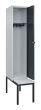 C+P Spind Classic PLUS, Bank, 1 Abteil, 2120x400x815mm, 7035/7016 Produktbild