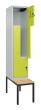 C+P Z-Spind Classic PLUS, Bank, 2 Abteile, 2120x400x815mm, 7035/0024 Produktbild