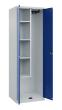 C+P Putzmittel-Spind Classic PLUS, 2 Abteile, 1850x600x500mm, 7035/5010 Produktbild img2 S