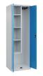 C+P Putzmittel-Spind Classic PLUS, 2 Abteile, 1850x600x500mm, 7035/5012 Produktbild