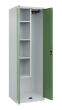 C+P Putzmittel-Spind Classic PLUS, 2 Abteile, 1850x600x500mm, 7035/6011 Produktbild