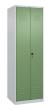 C+P Putzmittel-Spind Classic PLUS, 2 Abteile, 1850x600x500mm, 7035/6011 Produktbild img2 S