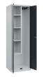 C+P Putzmittel-Spind Classic PLUS, 2 Abteile, 1850x600x500mm, 7035/7016 Produktbild img2 S