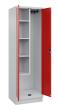 C+P Putzmittel-Spind Classic PLUS, Sockel, 2 Abteile, 1950x600x500mm, 7035/3020 Produktbild img2 S