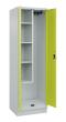 C+P Putzmittel-Spind Classic PLUS, Sockel, 2 Abteile, 1950x600x500mm, 7035/0024 Produktbild