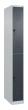 C+P Doppelstock-Spind Classic PLUS, 2 Fächer, 1850x250x500mm, 7035/7016 Produktbild img2 S