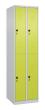 C+P Doppelstock-Spind Classic PLUS, 4 Fächer, 1850x500x500mm, 7035/0024 Produktbild img2 S
