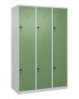 C+P Doppelstock-Spind Classic PLUS, 6 Fächer, 1850x1200x500mm, 7035/6011 Produktbild img2 S