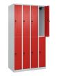 C+P Doppelstock-Spind Classic PLUS, 8 Fächer, 1850x1000x500mm, 7035/3020 Produktbild