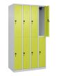 C+P Doppelstock-Spind Classic PLUS, 8 Fächer, 1850x1000x500mm, 7035/0024 Produktbild