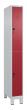 C+P Doppelstock-Spind Classic PLUS, Füße, 2 Fächer, 1950x250x500mm, 7035/3003 Produktbild img2 S