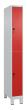 C+P Doppelstock-Spind Classic PLUS, Füße, 2 Fächer, 1950x250x500mm, 7035/3020 Produktbild img2 S