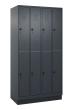 C+P Doppelstock-Spind Classic PLUS, Sockel, 8 Fächer, 1950x1000x500mm, 7016/701 Produktbild img2 S