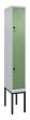 C+P Doppelstock-Spind Classic PLUS, Gestell, 2 Fächer, 2120x300x500mm, 7035/6011 Produktbild img2 S