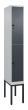 C+P Doppelstock-Spind Classic PLUS, Gestell, 2 Fächer, 2120x300x500mm, 7035/7016 Produktbild img2 S