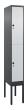 C+P Doppelstock-Spind Classic PLUS, Gestell, 2 Fächer, 2120x300x500mm, 7016/7035 Produktbild img2 S