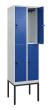 C+P Doppelstock-Spind Classic PLUS, Gestell, 4 Fächer, 2120x600x500mm, 7035/501 Produktbild
