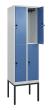 C+P Doppelstock-Spind Classic PLUS, Gestell, 4 Fächer, 2120x600x500mm, 7035/502 Produktbild