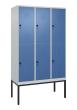 C+P Doppelstock-Spind Classic PLUS, Gestell, 6 Fächer, 2120x1200x500mm, 7035/50 Produktbild img2 S