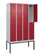 C+P Doppelstock-Spind Classic PLUS, Gestell, 8 Fächer, 2120x1200x500mm, 7035/30 Produktbild