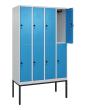 C+P Doppelstock-Spind Classic PLUS, Gestell, 8 Fächer, 2120x1200x500mm, 7035/50 Produktbild