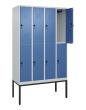 C+P Doppelstock-Spind Classic PLUS, Gestell, 8 Fächer, 2120x1200x500mm, 7035/50 Produktbild