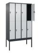 C+P Doppelstock-Spind Classic PLUS, Gestell, 8 Fächer, 2120x1200x500mm, 7016/70 Produktbild