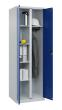 C+P Wäsche-/Garderobenspind Classic PLUS, 2 Abteile, 1850x600x500mm, 7035/5010 Produktbild