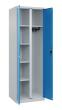 C+P Wäsche-/Garderobenspind Classic PLUS, 2 Abteile, 1850x600x500mm, 7035/5012 Produktbild