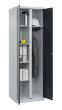 C+P Wäsche-/Garderobenspind Classic PLUS, 2 Abteile, 1850x600x500mm, 7035/7016 Produktbild