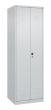 C+P Wäsche-/Garderobenspind Classic PLUS, 2 Abteile, 1850x600x500mm, 7035/7035 Produktbild img3 S