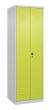C+P Wäsche-/Garderobenspind Classic PLUS, 2 Abteile, 1850x600x500mm, 7035/0024 Produktbild img2 S