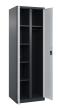 C+P Wäsche-/Garderobenspind Classic PLUS, 2 Abteile, 1850x600x500mm, 7016/7016 Produktbild