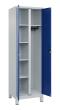 C+P Wäsche-/Kombispind Classic PLUS, Füße, 2 Abteile, 1950x600x500mm, 7035/5010 Produktbild img2 S