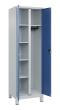 C+P Wäsche-/Kombispind Classic PLUS, Füße, 2 Abteile, 1950x600x500mm, 7035/5023 Produktbild