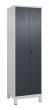 C+P Wäsche-/Kombispind Classic PLUS, Füße, 2 Abteile, 1950x600x500mm, 7035/7016 Produktbild img3 S