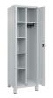 C+P Wäsche-/Kombispind Classic PLUS, Füße, 2 Abteile, 1950x600x500mm, 7035/7035 Produktbild img2 S