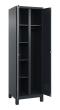 C+P Wäsche-/Kombispind Classic PLUS, Füße, 2 Abteile, 1950x600x500mm, 7016/7016 Produktbild