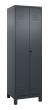 C+P Wäsche-/Kombispind Classic PLUS, Füße, 2 Abteile, 1950x600x500mm, 7016/7016 Produktbild img2 S